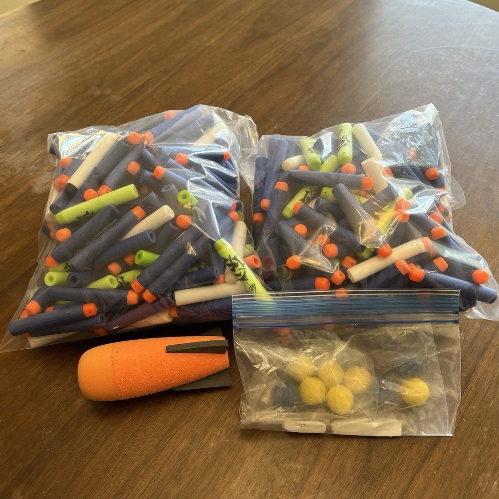 NERF Blue Foam Darts for Dart Guns Bulk Lot 1Lb